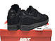 Зимові Чоловічі Кросівки Nike Air Force 1 Winter Black (Хутро) 40-41-42-43-44-45, фото 4