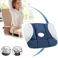 Ортопедическая подушка для сидения Pure Posture для снятия нагрузки с позвоночника и снижения боли в спине, в