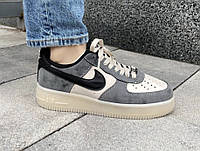 Nike Air Force 1 Low Grey Beige Black