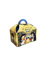Новогодняя Коробка для Конфет (800гр) Картонная Упаковка для Подарков Рождество сундук (25 шт)