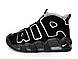 Зимові Жіночі Кросівки Nike Air More Uptempo Winter Black White (Хутро) 38, фото 4