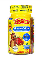 Мультивитамины L'il Critters Gummy Vites для детей 70 штук жевательных мармеладок