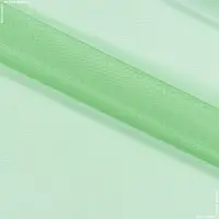 Ткань Тюль сетка мелкая голди зеленая (319см 62г/м² пог.м) 90188