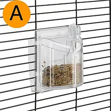 Клітка Ferplast для птахів канарок та папуг PIANO 5 70 x 38 x h 62 cm, фото 4