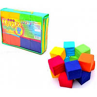 Набор мягких кубиков 12 шт. ТМ Розумна Іграшка 42RI