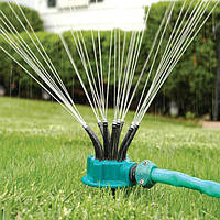 Спринклерний зрошувач - розпилювач для газону Multifunctional Water Sprinklers, тисни купити