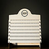 Розбірна підставка для сережок на 7 ярусів. Органайзер для біжутерії, фото 7