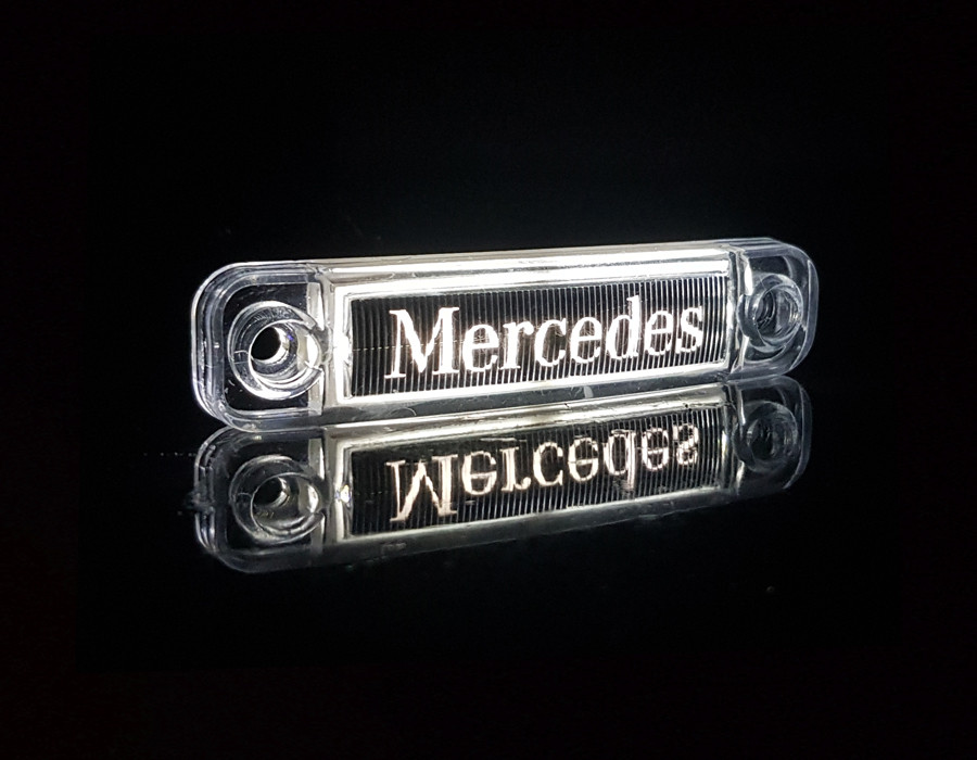 Ліхтар білий MERCEDES неон