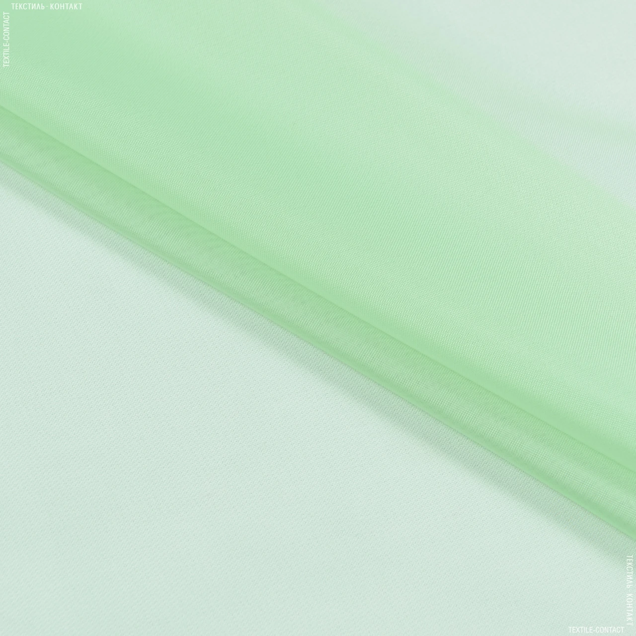 Тюль вуаль колір палево зелений (300см 46г/м² пог.м) 38316