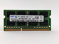 Оперативная память для ноутбука SODIMM Samsung DDR3L 4Gb 1600MHz PC3L-12800S (M471B5273CH0-YK0) Б/У