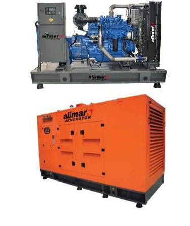 Дизельна електростанція ДЕС промисловий генератор Alimar ALMAR-275 kVA (кВА), фото 1