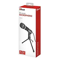 Микрофон Trust Starzz All-round Microphone mini jack 3.5mm/проводное подключение