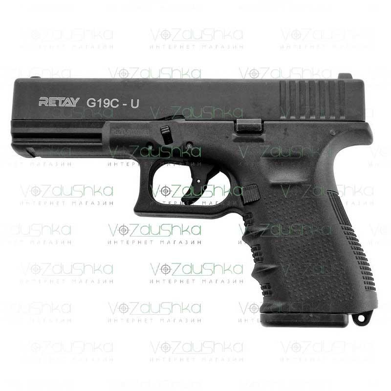 Стартовий пістолет Retay G19C 14 зарядний (Glock 19)