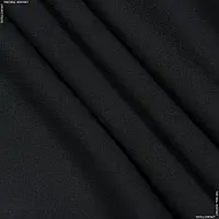 Ткань Шифон стрейч черный (145см 113г/м² пог.м) 43824