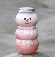 Пластиковая бутылочка "Снеговик"