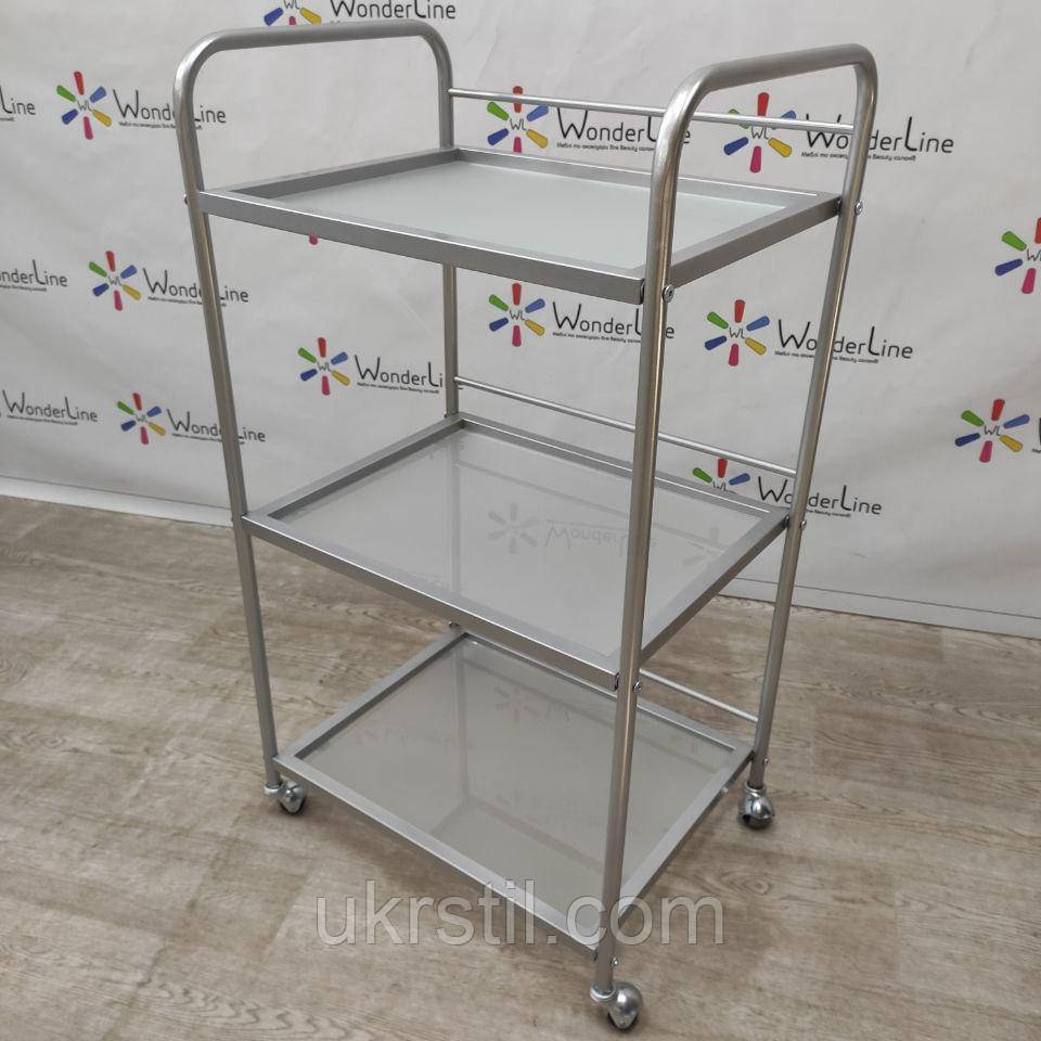 Косметологічний візок Tertio Silver, фото 1