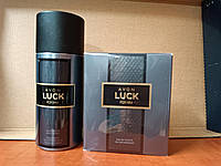 Парфюмированный набор для мужчин Avon Luck эйвон лак