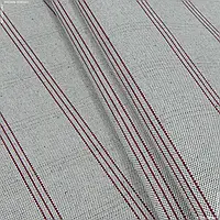 Ткань Декоративная ткань оскар/nature клетка молочный-т.серый,красный (140см 300г/м² пог.м) 138466