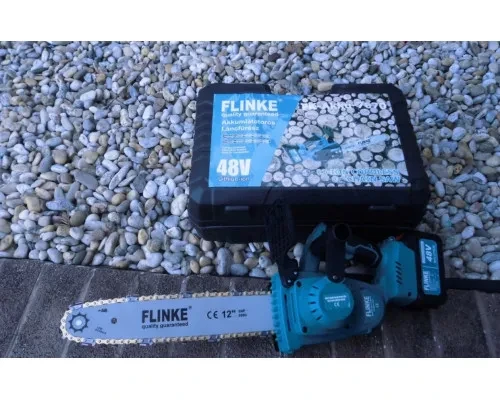 Акумуляторна ланцюгова пила FLINKE FK-7070 48v (шина 12" + 1 ланцюг, безщіткова)