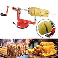 Овощерезка для спиральных чипсов Spiral Potato Slicer, жми купитьь