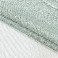 Ткань Тюль кармен купон полоса цвет экрю, лазурь (280см 86г/м² пог.м) 160742