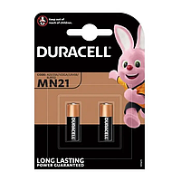 Батарейка высоковольтная Duracell А23 Alkaline MN21, 12V, блистер