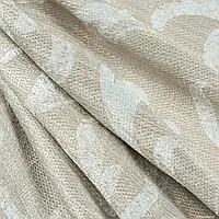 Ткань Декоративная ткань тафта жаккард дорос цвет песок-молочный (280см 138г/м² пог.м) 109018