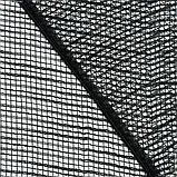 Тюль сітка ніколь меланж чорна (275см 100г/м² пог.м) 160862, фото 4