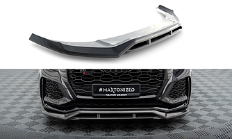 Карбоновий сплітер Audi RSQ8 тюнінг обвіс губа спідниця елерон