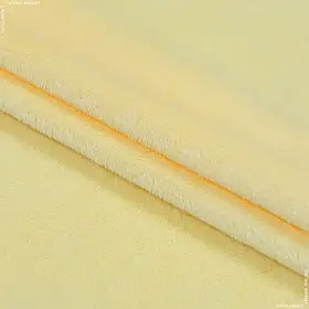 Плюш (вельбо) світло-жовтий (150см 200г/м² пог.м) 161070