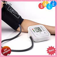 Электронный измеритель давления electronic blood pressure monitor Arm style | тонометр, без риска
