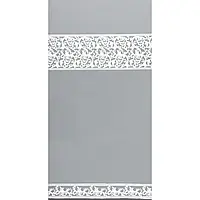 Ткань Тюль сетка вышивка эдда белая с фестоном (290см 54г/м² пог.м) 173096