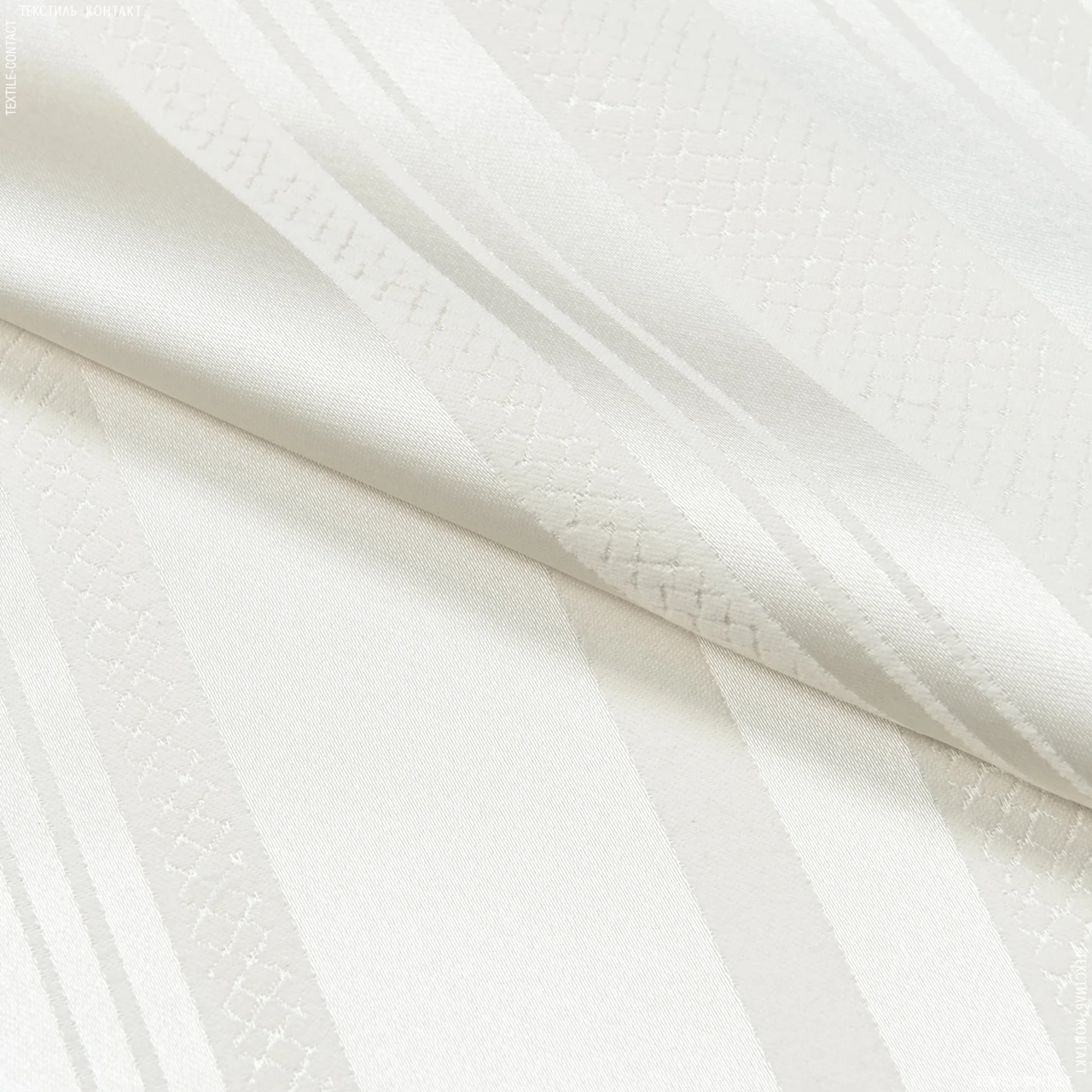 Декоративна тканина люда смужка /luda колір крем- брюле (150см 288г/м² пог.м) 114009