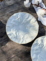 Тарілка глибока «Скеля» 25 см, «Коричневий Лофт"