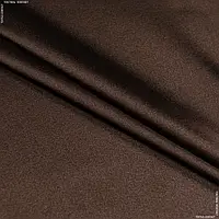 Атлас шовк натур стрейч темно-коричневий (140см 66г/м² пог.м) 140988