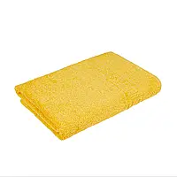 Полотенце махровое с бордюром 70х140 желтый 181776