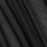 Батист-шовк чорний (140см 40г/м² пог.м) 87722, фото 2