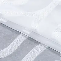 Ткань Тюль жаккард альмира белый (305см 70г/м² пог.м) 174264