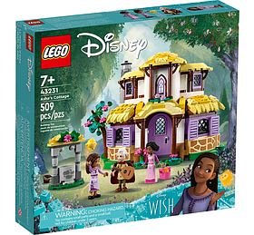 Конструктор LEGO Disney Princess Будиночок Аші 509 деталей (43231)