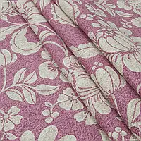 Ткань Декоративная ткань саймул/simun бакстон цветы большие фон темно фрезовый (280см 254г/м² пог.м) 134490