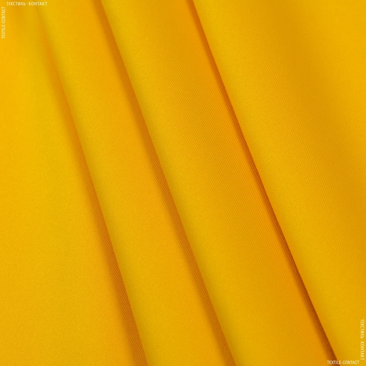 Трикотаж дайвінг двосторонній жовтий (150см 265г/м² пог.м) 121833