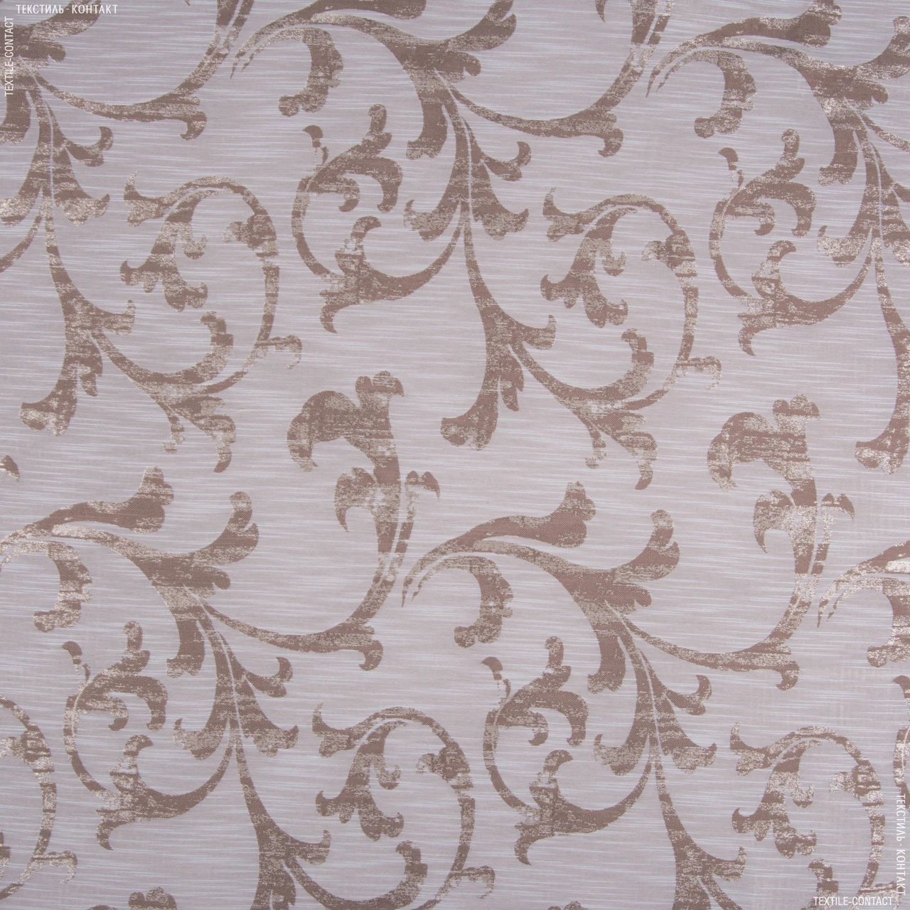 Декоративна тканина сабріна в'язь беж-св.коричневий (310см 204г/м² пог.м) 122091