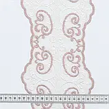 Декоративне мереживо лівія молочний,фрез 16 см (16см пог.м) 158047, фото 2