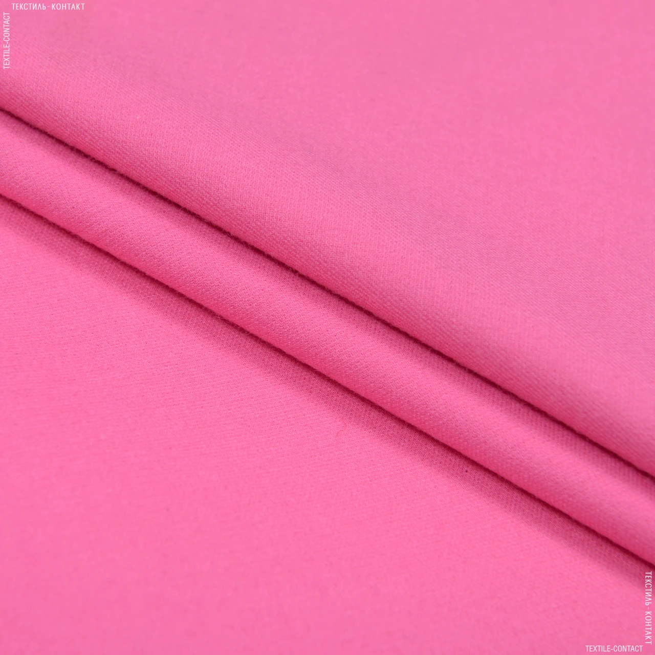 Костюмна стрейч щільна яскраво-рожева (145см 380г/м² пог.м) 144137