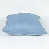 Подушка блекаут рогожка блакитна45х45 (155816) 158371, фото 2