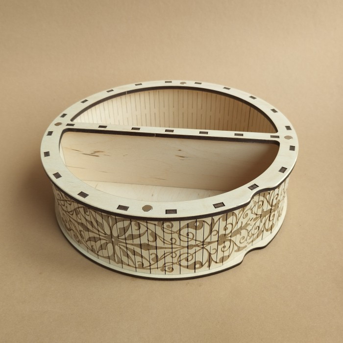 Ящик круглий. На два відділення (060446), фото 1