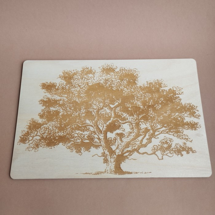 Прямокутна дерев'яна кришка до багатоярусного органайзера (060435), фото 1