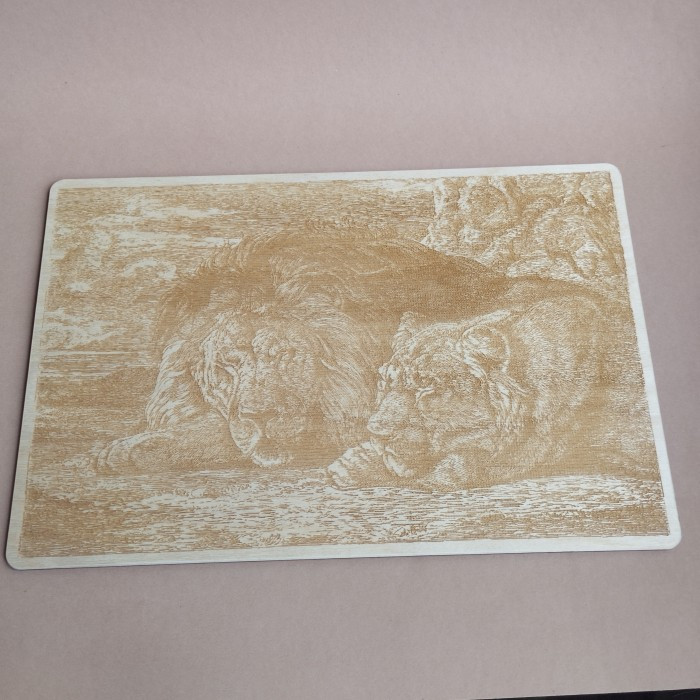 Прямокутна дерев'яна кришка до багатоярусного органайзера (060439), фото 1