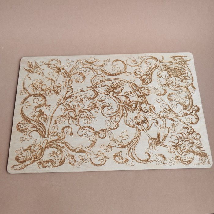 Прямокутна дерев'яна кришка до багатоярусного органайзера (060441), фото 1