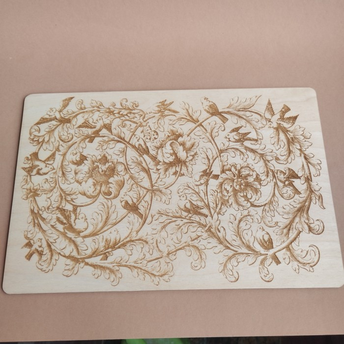 Прямокутна дерев'яна кришка до багатоярусного органайзера (060443), фото 1